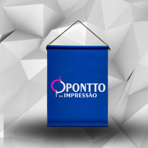 Banner Tamanho Personalizado Lona 440g Vertical ou Horizontal 4X0   